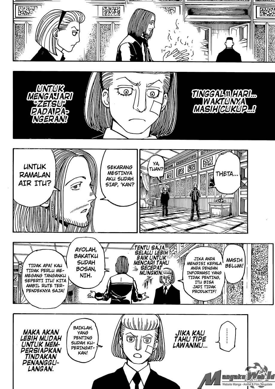 Hunter x Hunter Chapter 376 Gambar 19