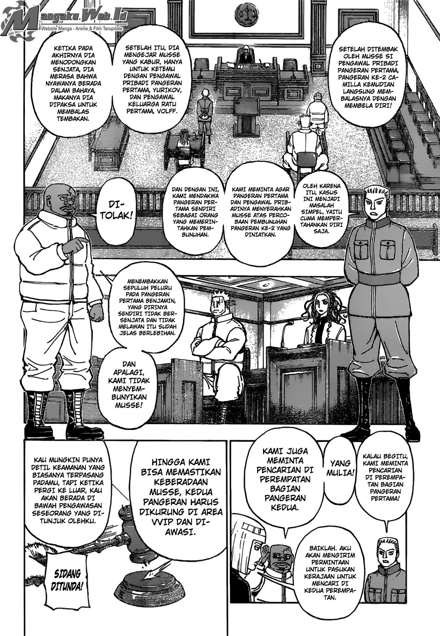 Hunter x Hunter Chapter 376 Gambar 3