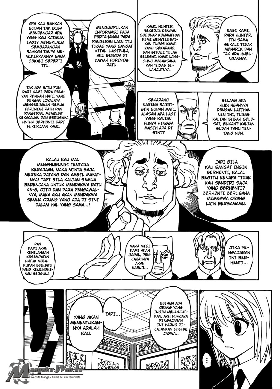 Hunter x Hunter Chapter 376 Gambar 8