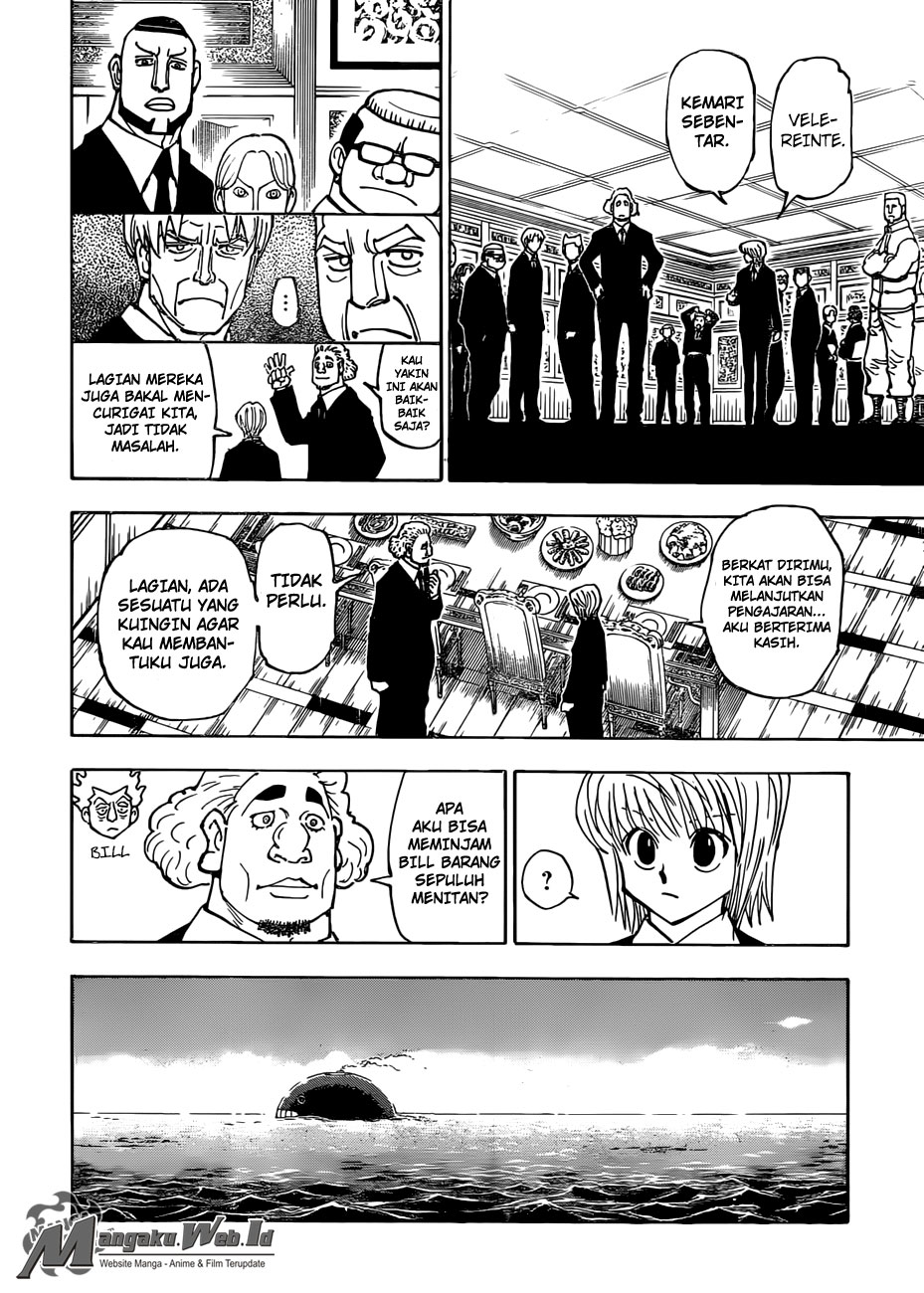 Hunter x Hunter Chapter 376 Gambar 9