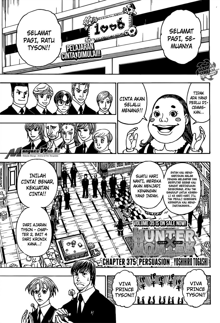 Baca Hunter x Hunter Chapter 375 Gambar 2