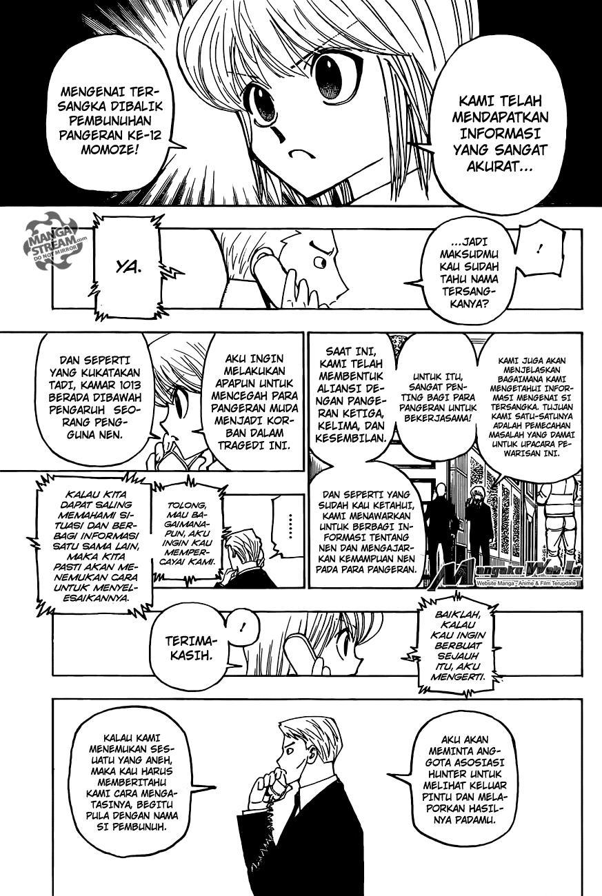 Hunter x Hunter Chapter 374 Gambar 3