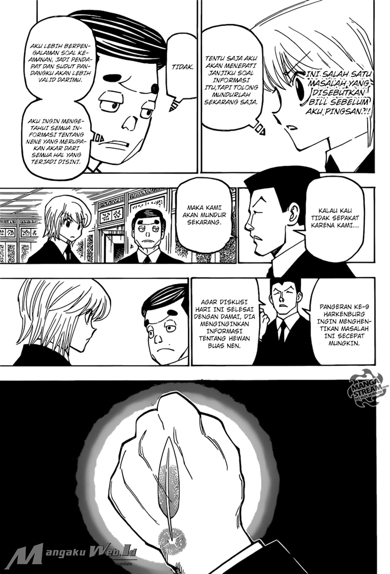 Hunter x Hunter Chapter 372 Gambar 12
