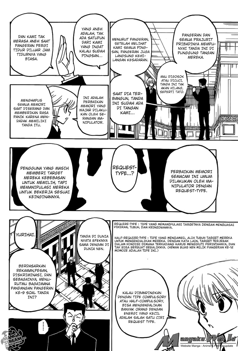 Hunter x Hunter Chapter 372 Gambar 13