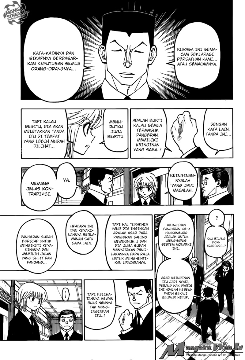 Hunter x Hunter Chapter 372 Gambar 14
