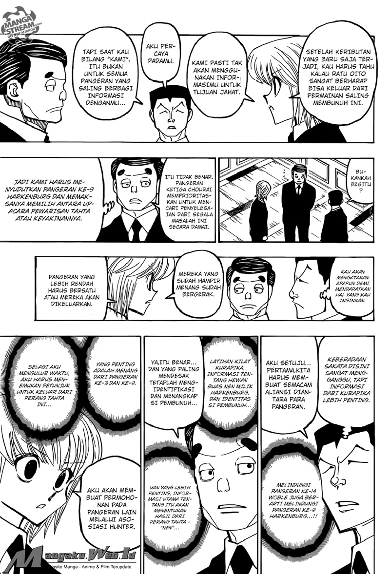 Hunter x Hunter Chapter 372 Gambar 16