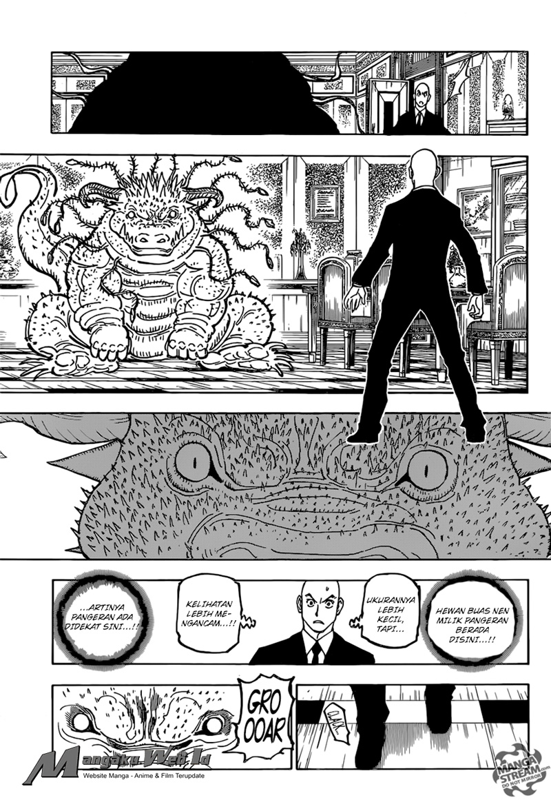 Hunter x Hunter Chapter 372 Gambar 18