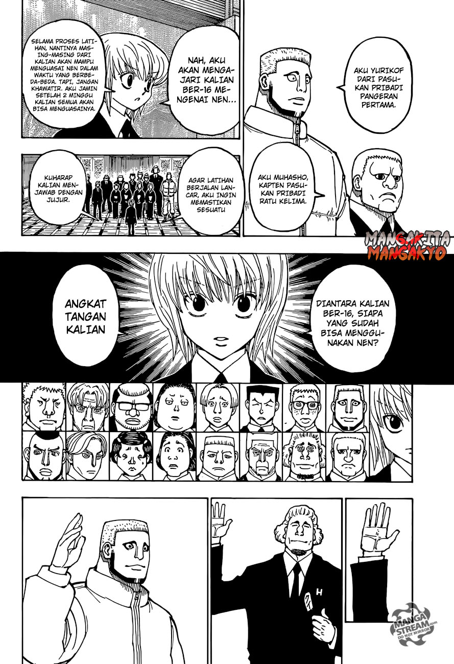 Hunter x Hunter Chapter 370 Gambar 12