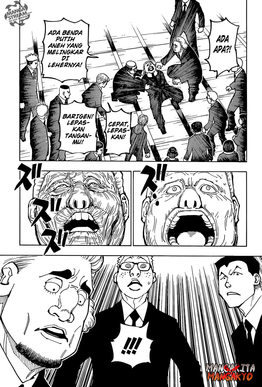 Hunter x Hunter Chapter 370 Gambar 17