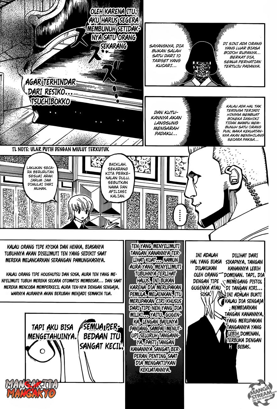 Hunter x Hunter Chapter 370 Gambar 9