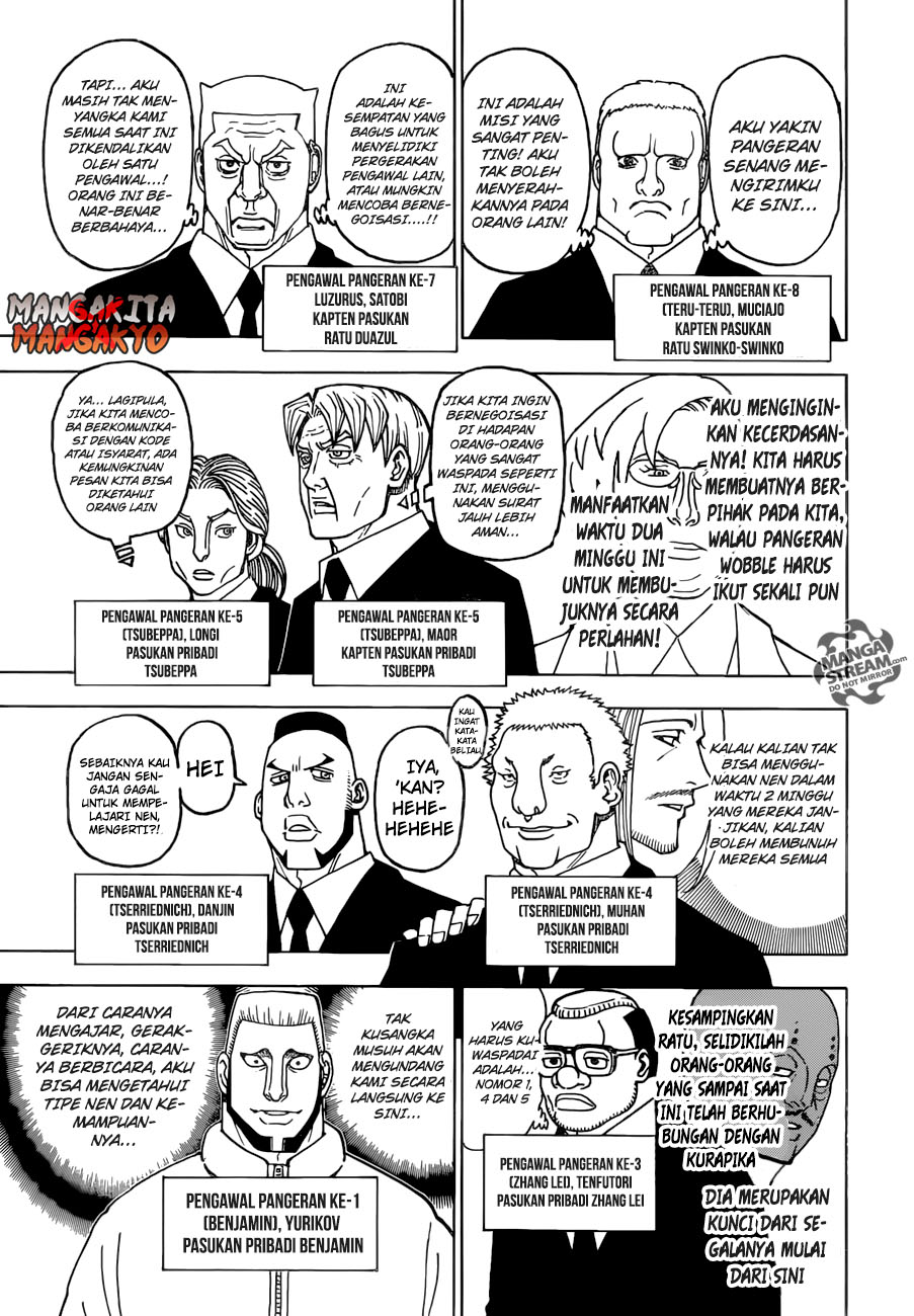 Hunter x Hunter Chapter 369 Gambar 17