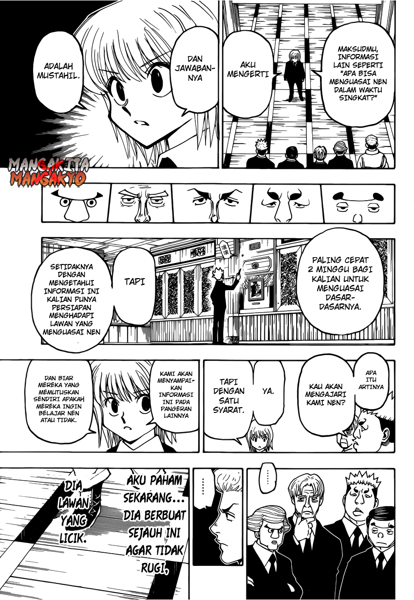 Hunter x Hunter Chapter 367 Gambar 14