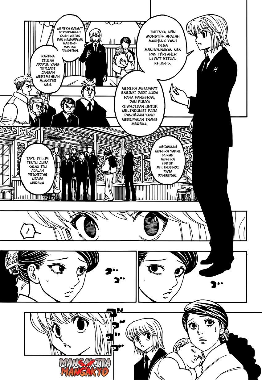 Hunter x Hunter Chapter 367 Gambar 6