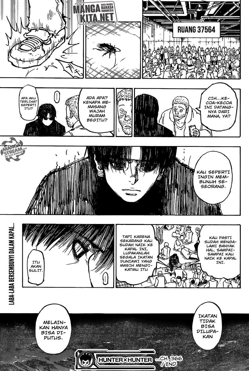 Hunter x Hunter Chapter 366 Gambar 21