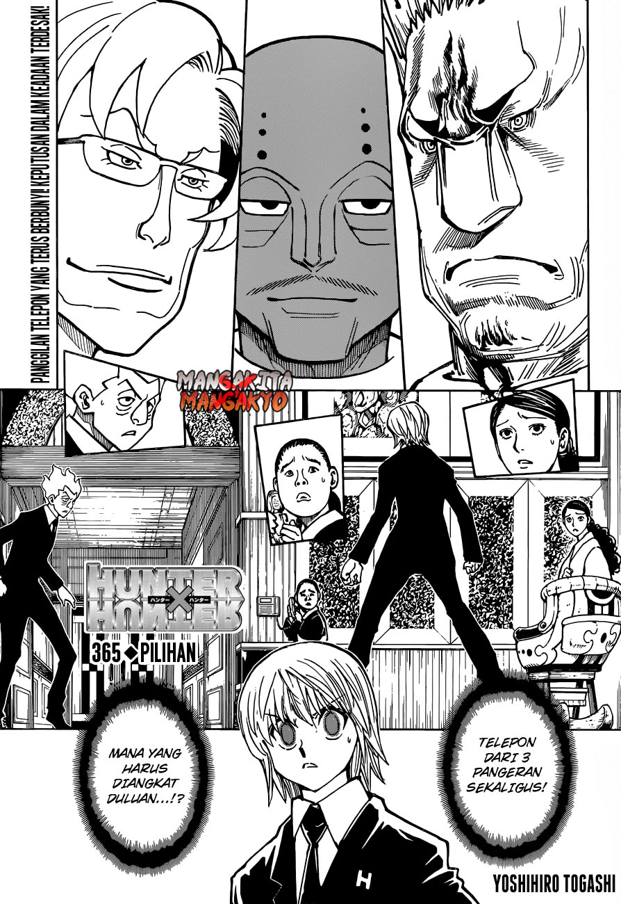 Baca Hunter x Hunter Chapter 365 Gambar 2