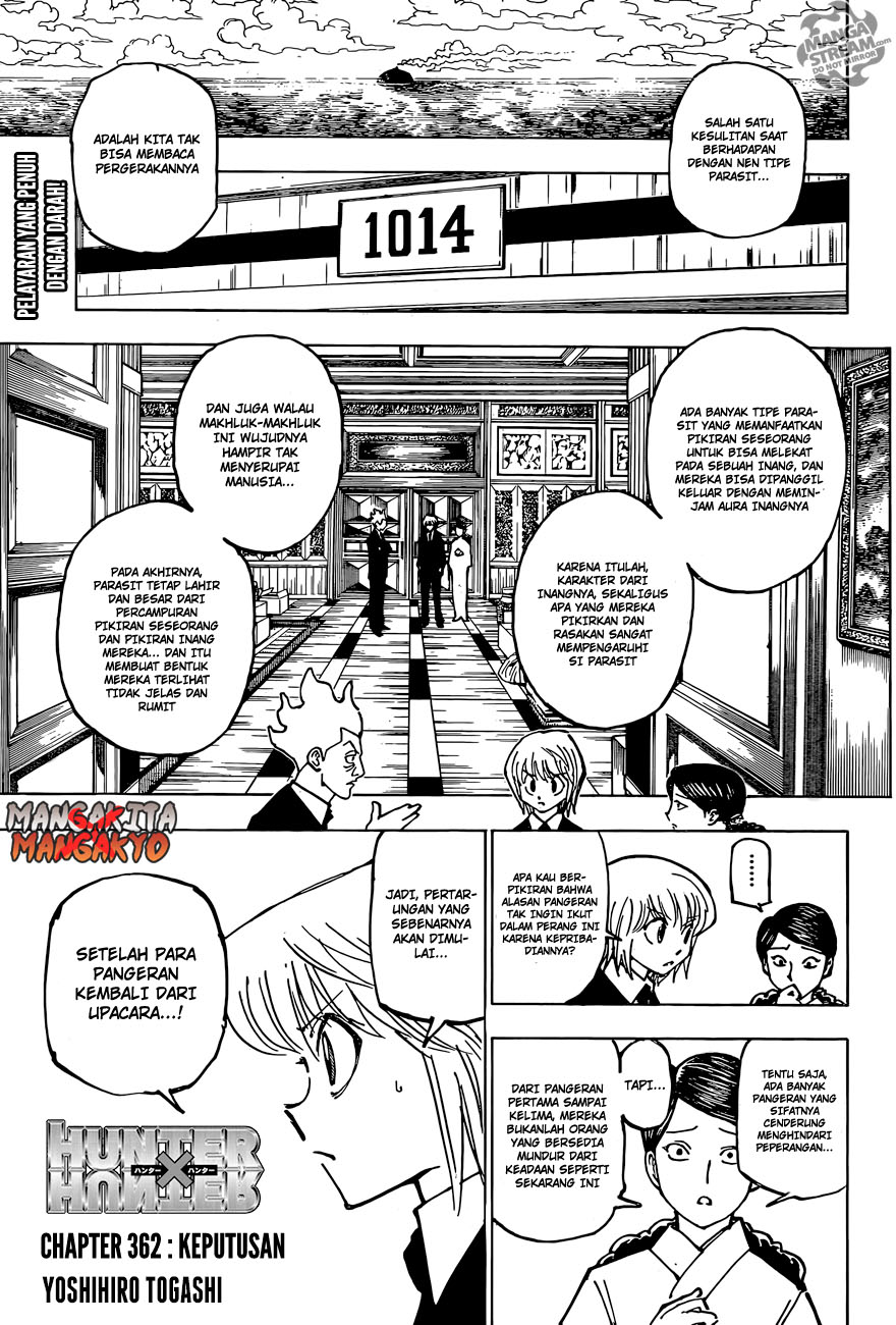 Baca Hunter x Hunter Chapter 362 Gambar 2