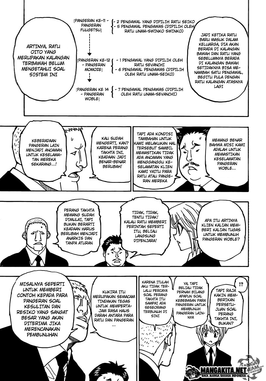 Hunter x Hunter Chapter 360 Gambar 8