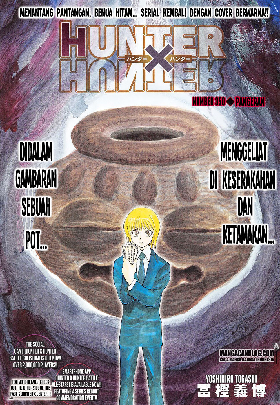 Baca Hunter x Hunter Chapter 350 Gambar 2