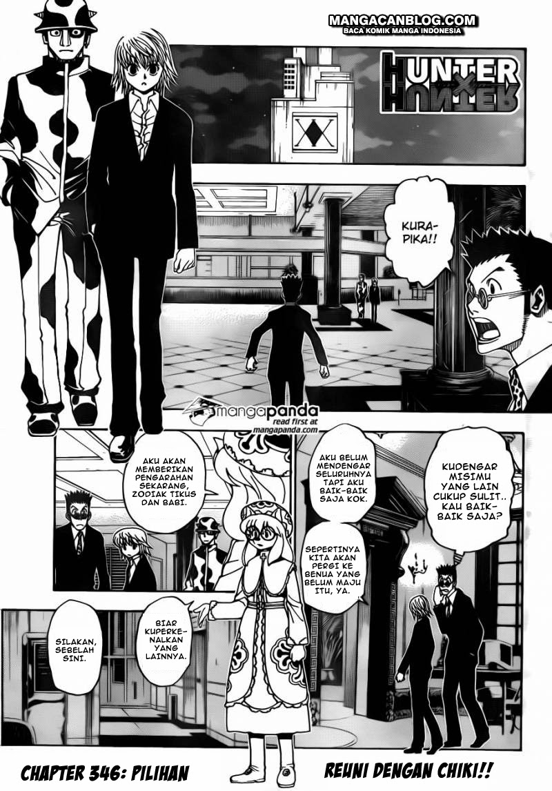 Baca Komik Hunter x Hunter Chapter 346 Gambar 1