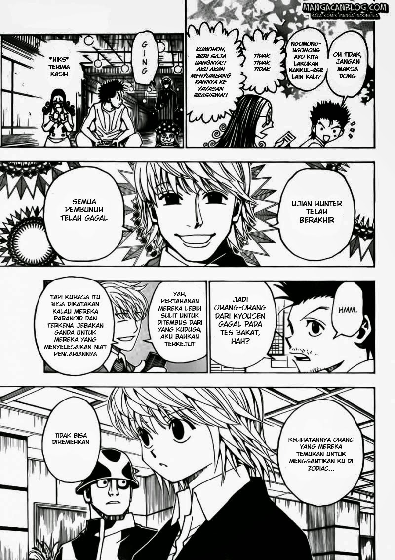 Hunter x Hunter Chapter 346 Gambar 14