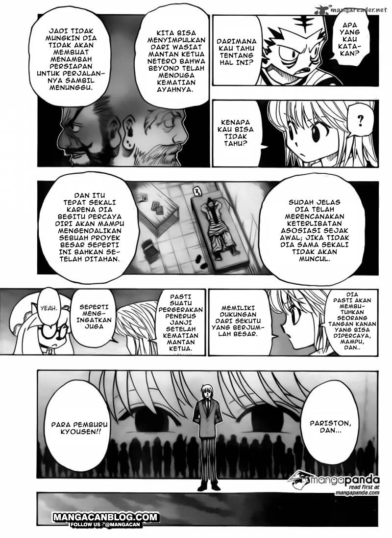 Hunter x Hunter Chapter 346 Gambar 4