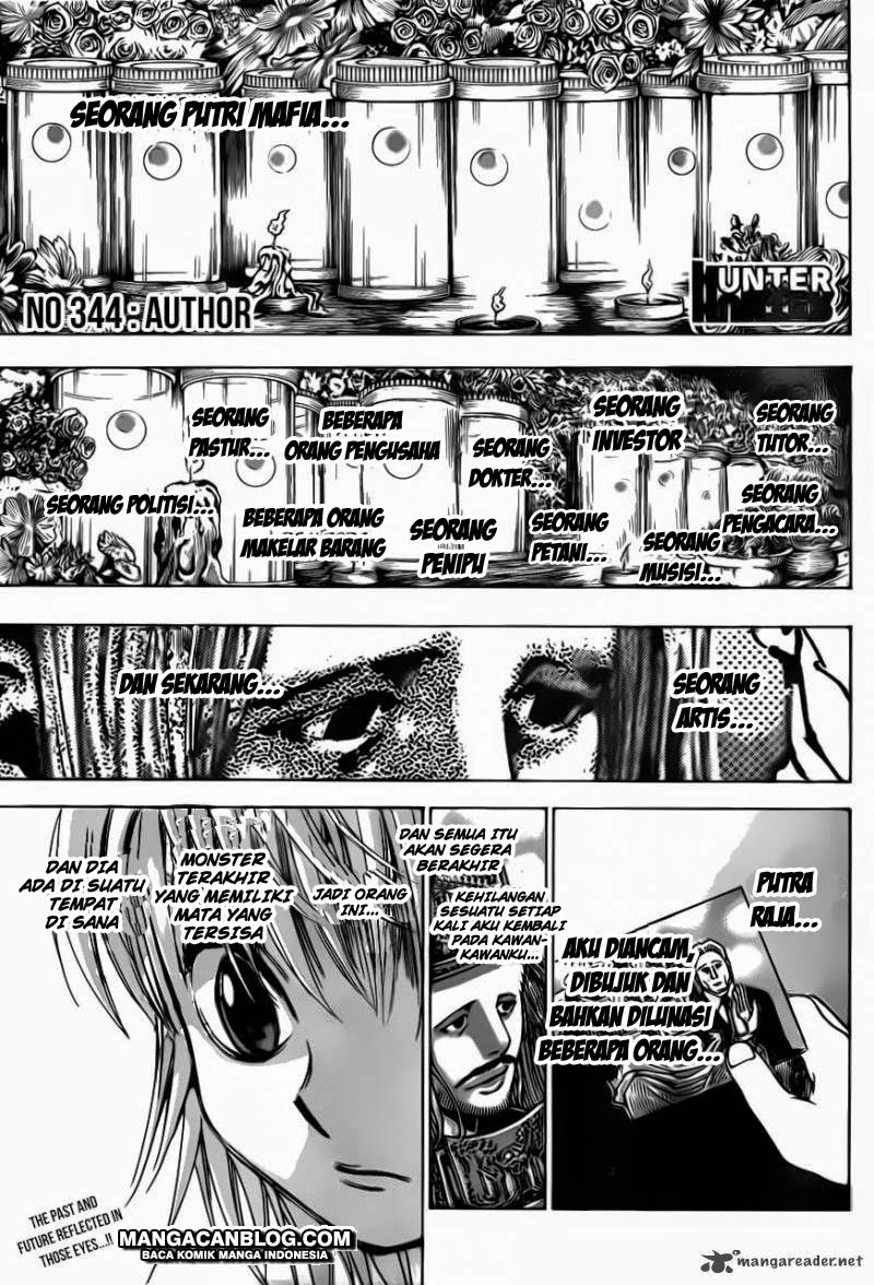 Baca Komik Hunter x Hunter Chapter 344 Gambar 1