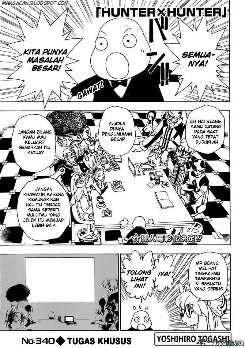 Baca Komik Hunter x Hunter Chapter 340 Gambar 1