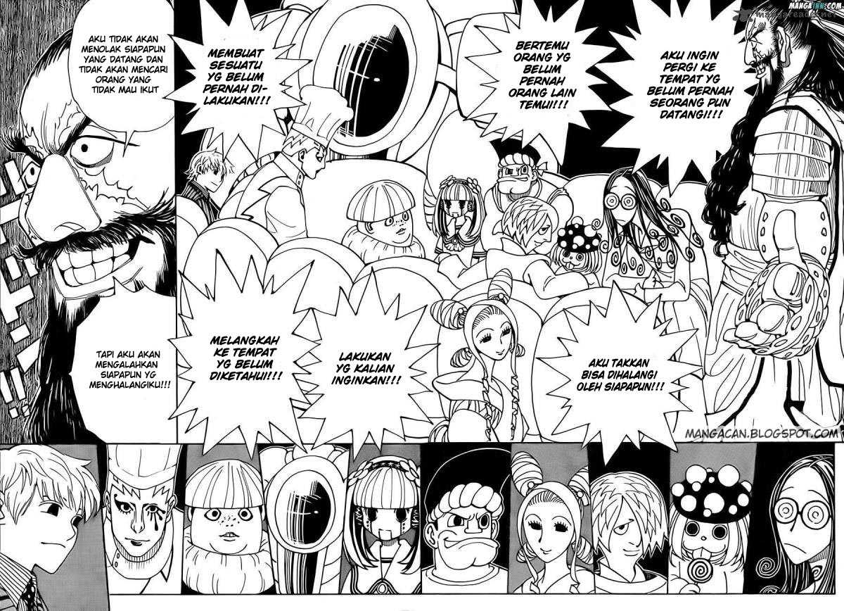 Hunter x Hunter Chapter 340 Gambar 16