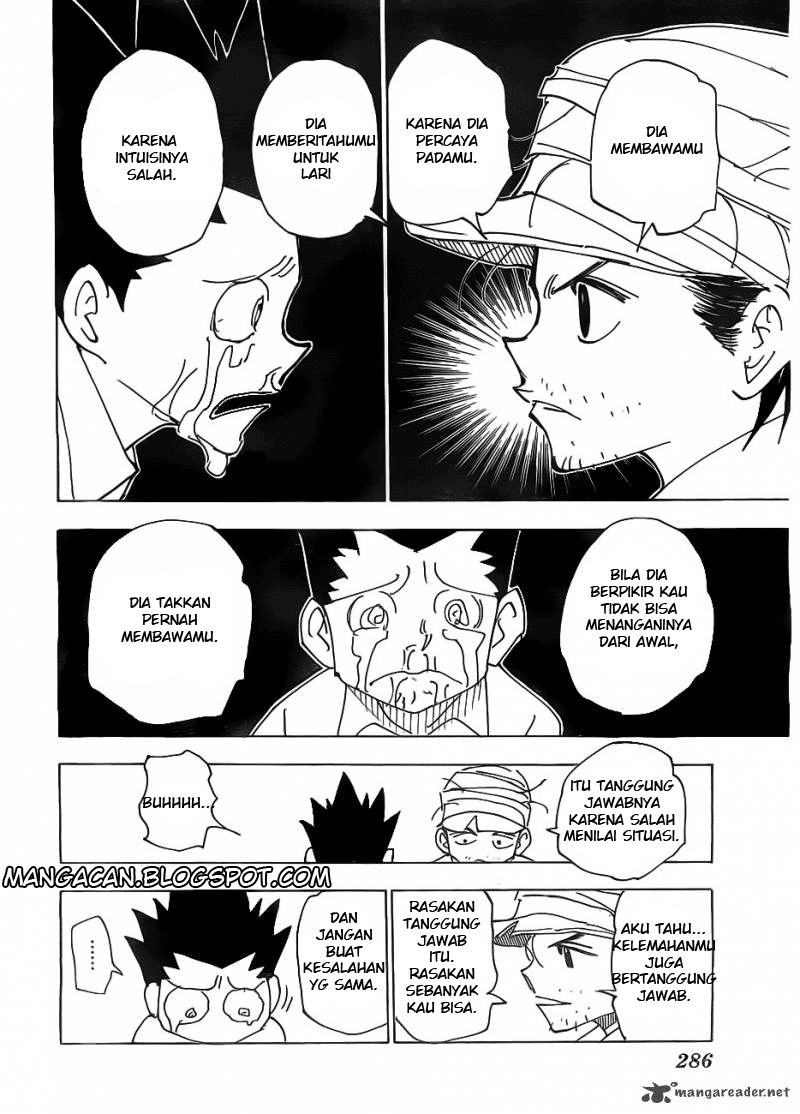 Hunter x Hunter Chapter 335 Gambar 4