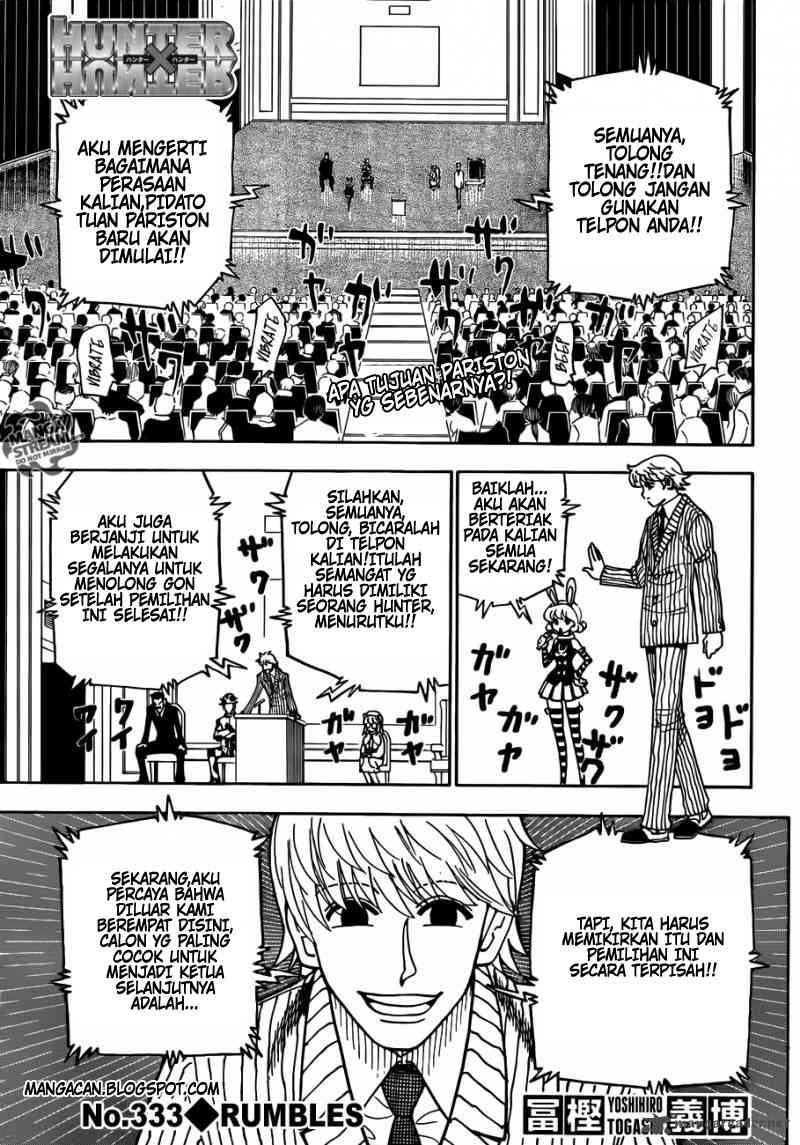 Baca Hunter x Hunter Chapter 333 Gambar 2
