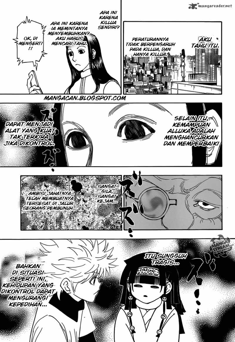 Hunter x Hunter Chapter 332 Gambar 12