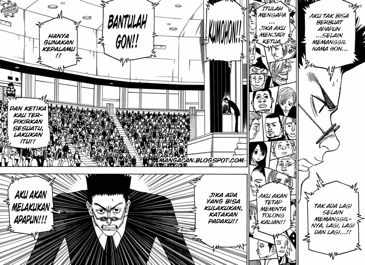 Hunter x Hunter Chapter 332 Gambar 14