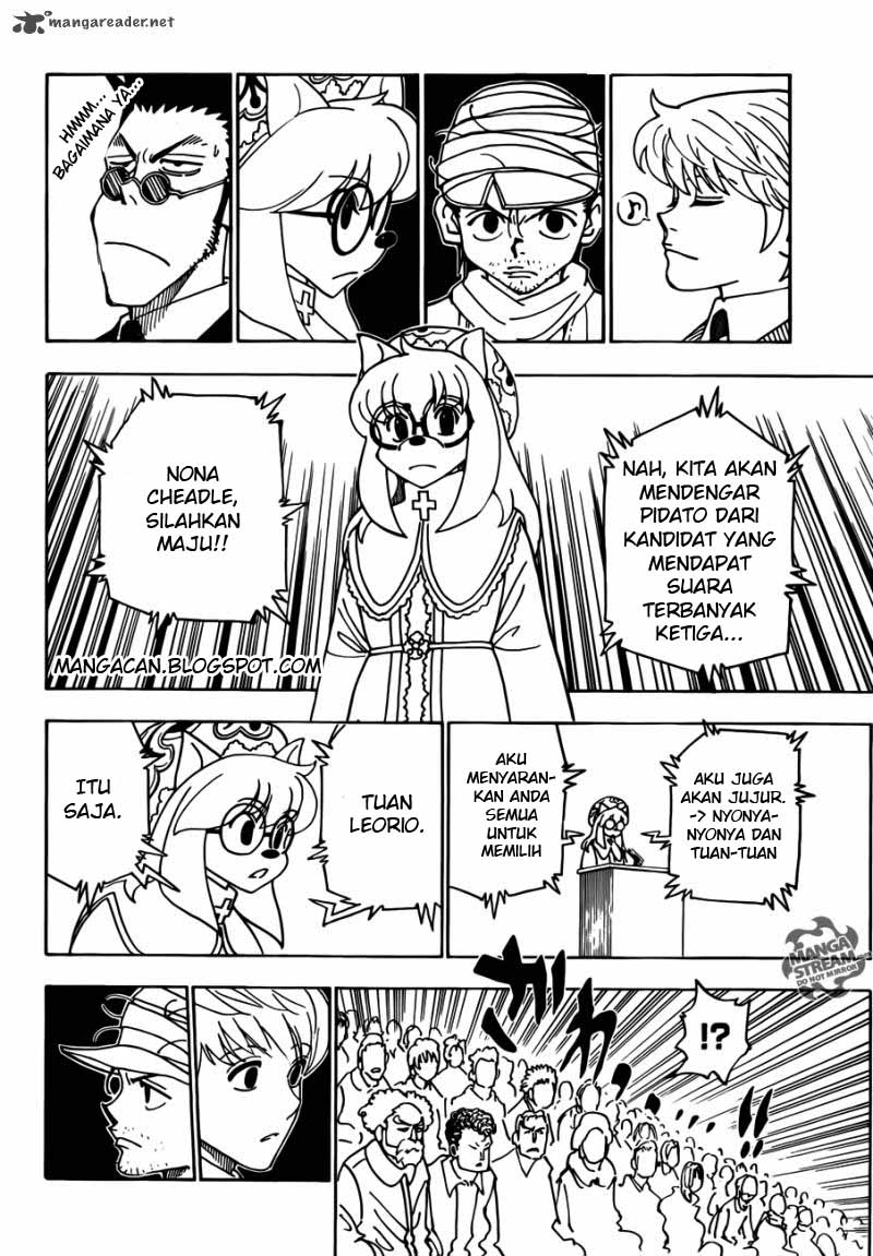 Hunter x Hunter Chapter 332 Gambar 3