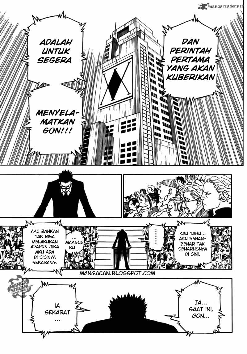 Hunter x Hunter Chapter 332 Gambar 8