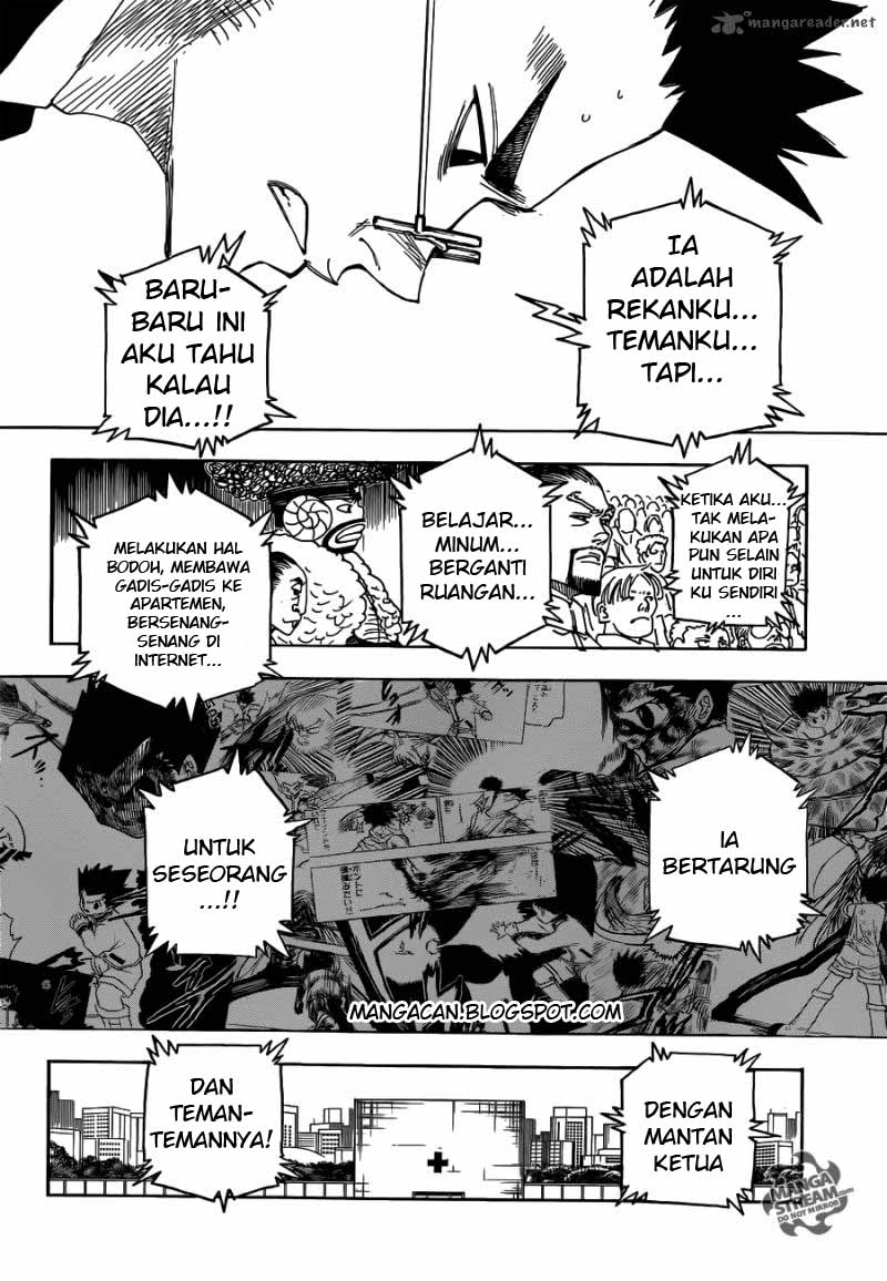 Hunter x Hunter Chapter 332 Gambar 9
