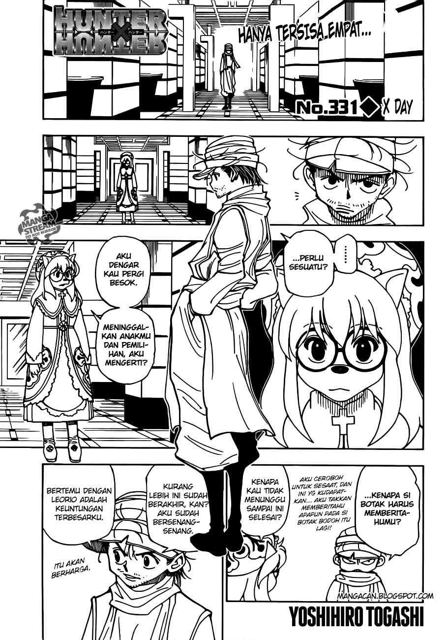 Baca Komik Hunter x Hunter Chapter 331 Gambar 1