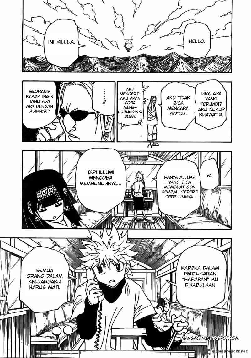 Hunter x Hunter Chapter 328 Gambar 11