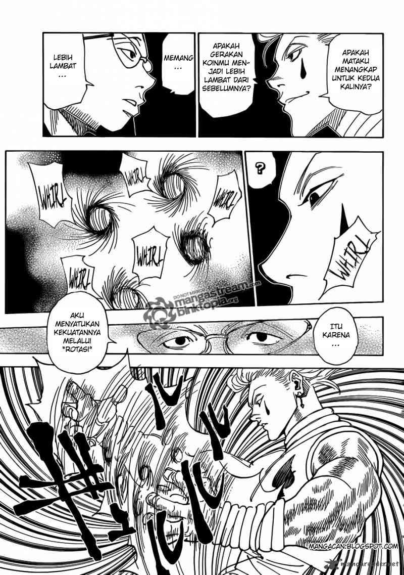Hunter x Hunter Chapter 327 Gambar 14