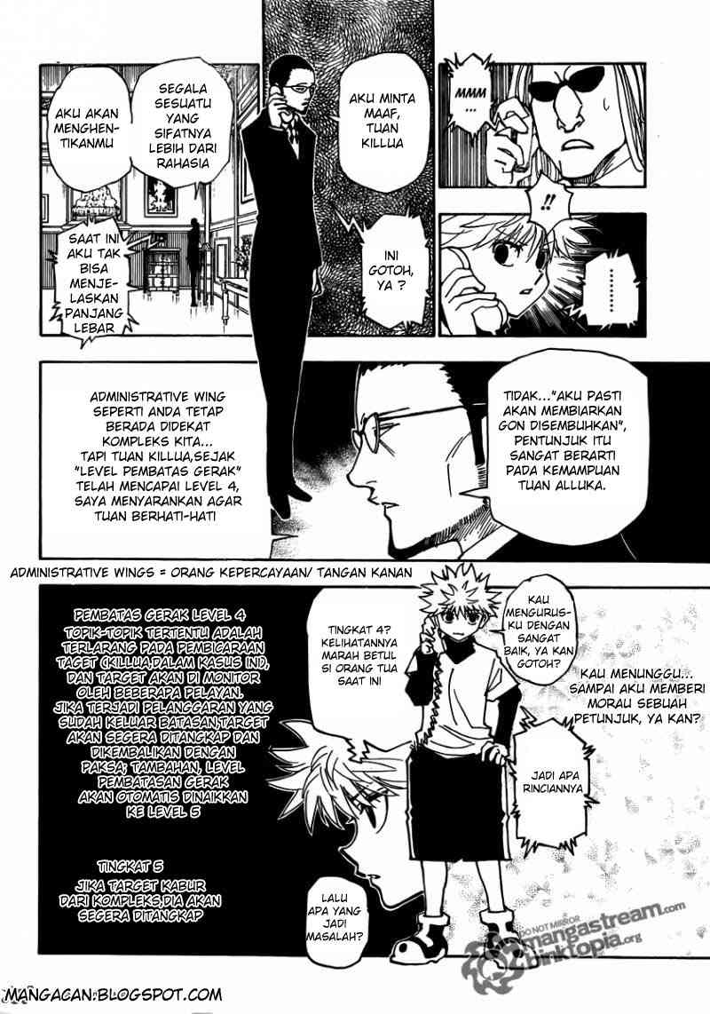 Hunter x Hunter Chapter 324 Gambar 14