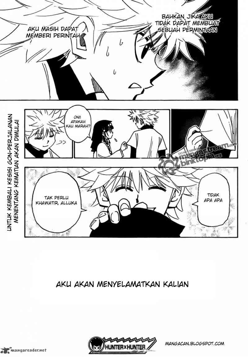 Hunter x Hunter Chapter 324 Gambar 21