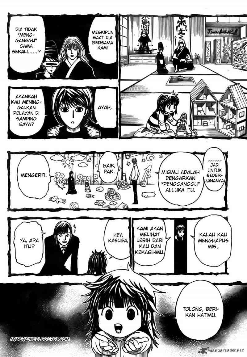 Hunter x Hunter Chapter 322 Gambar 14