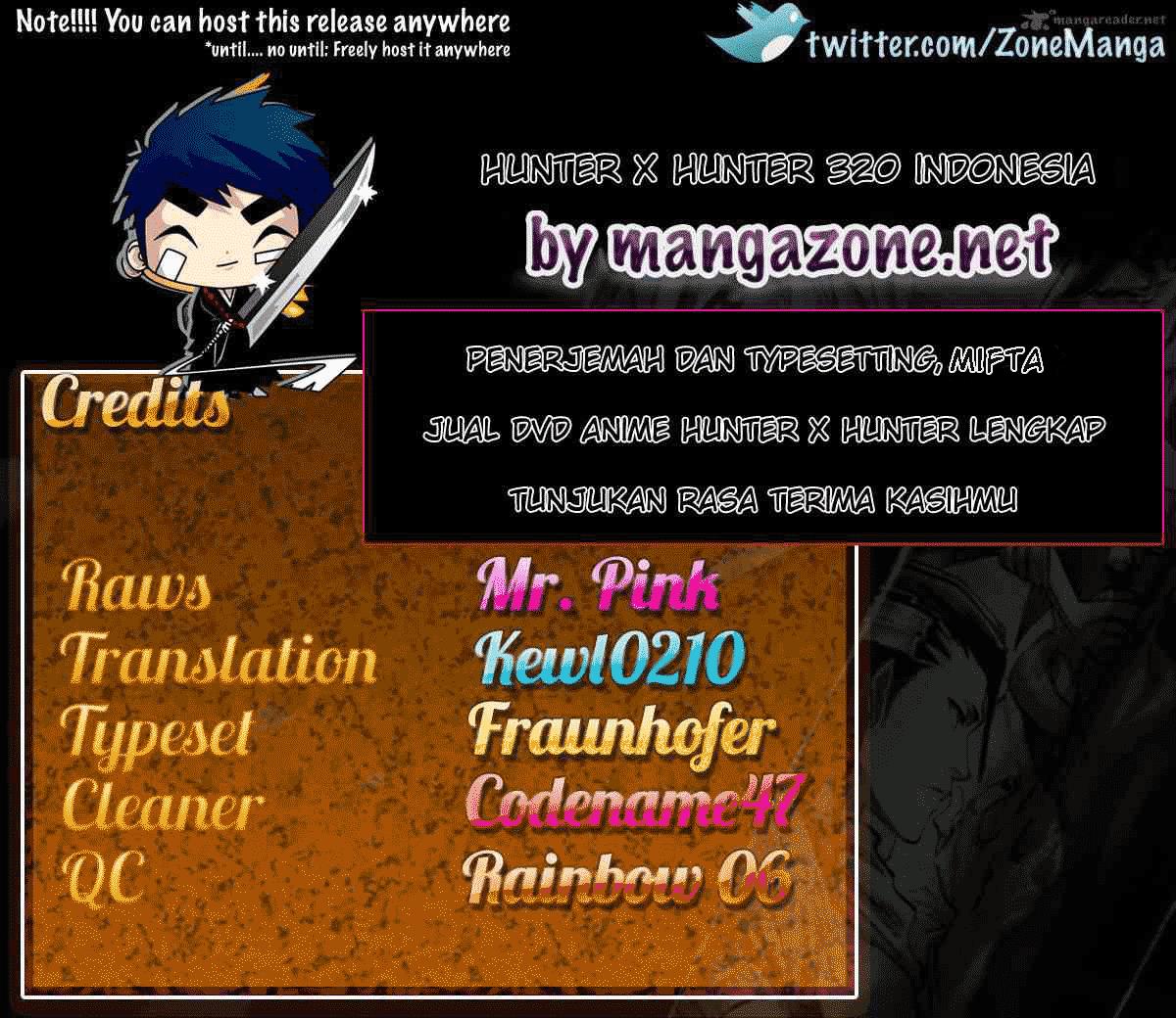 Baca Komik Hunter x Hunter Chapter 321 Gambar 1
