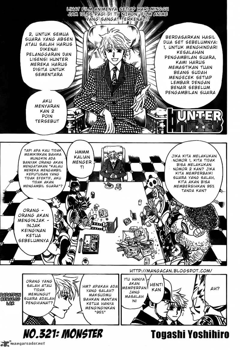 Baca Hunter x Hunter Chapter 321 Gambar 2