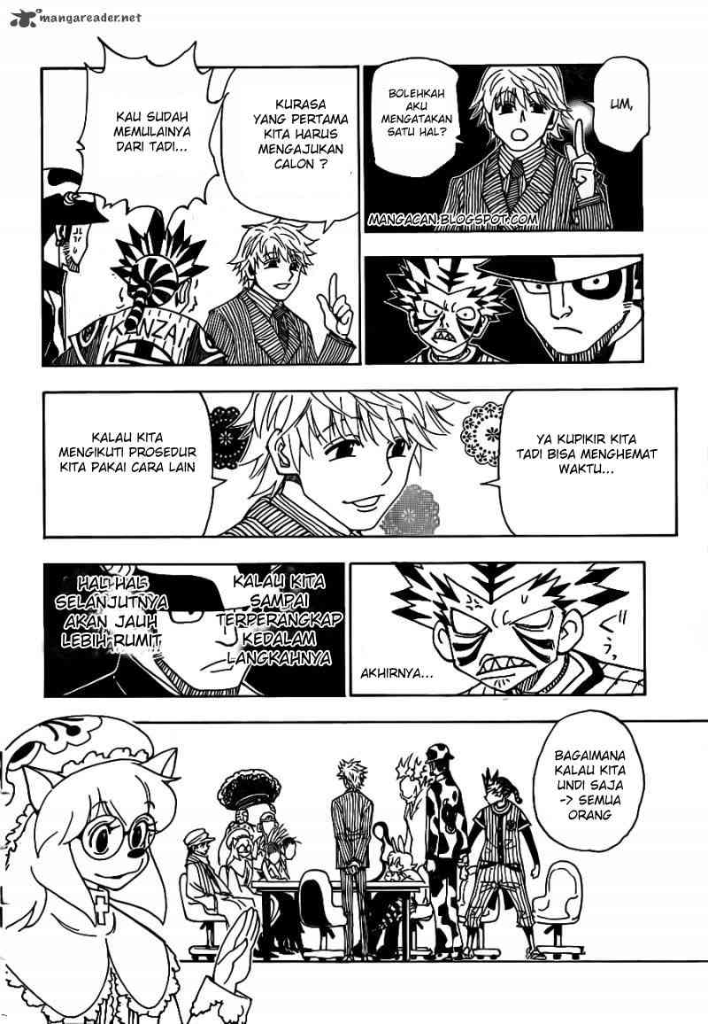 Hunter x Hunter Chapter 319 Gambar 14