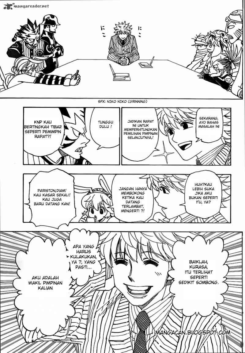 Hunter x Hunter Chapter 319 Gambar 4