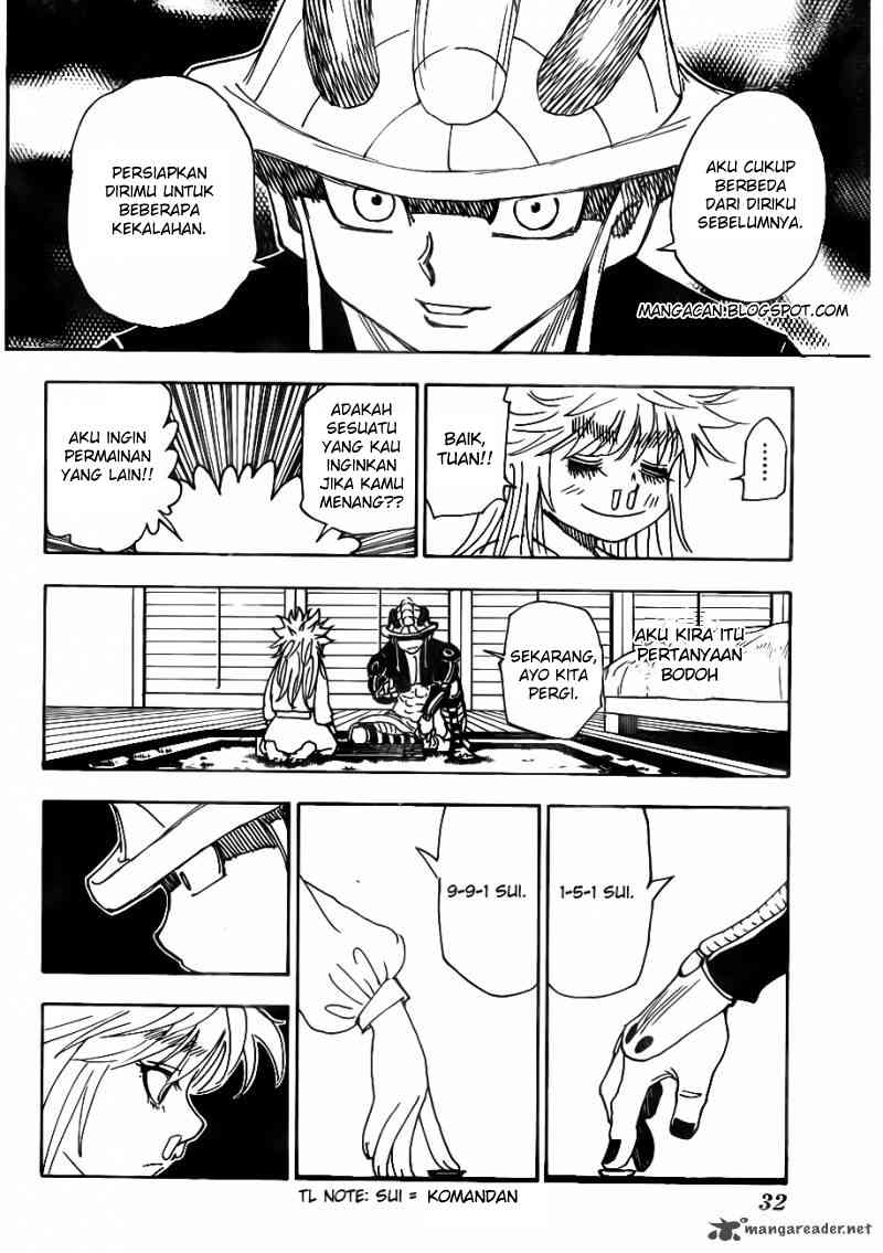 Hunter x Hunter Chapter 317 Gambar 6