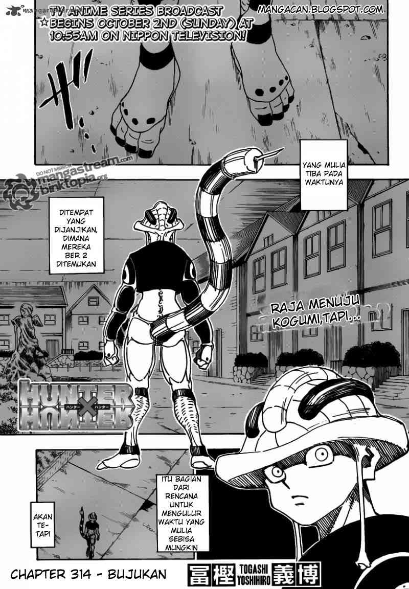 Baca Komik Hunter x Hunter Chapter 314 Gambar 1