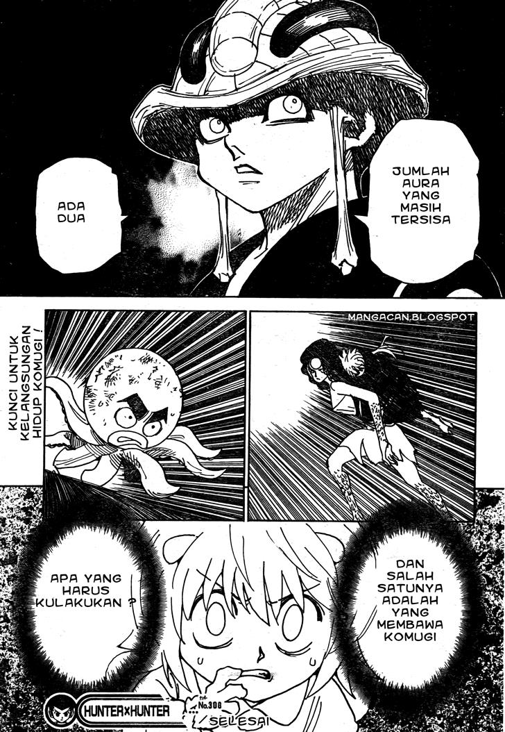 Hunter x Hunter Chapter 308 Gambar 10