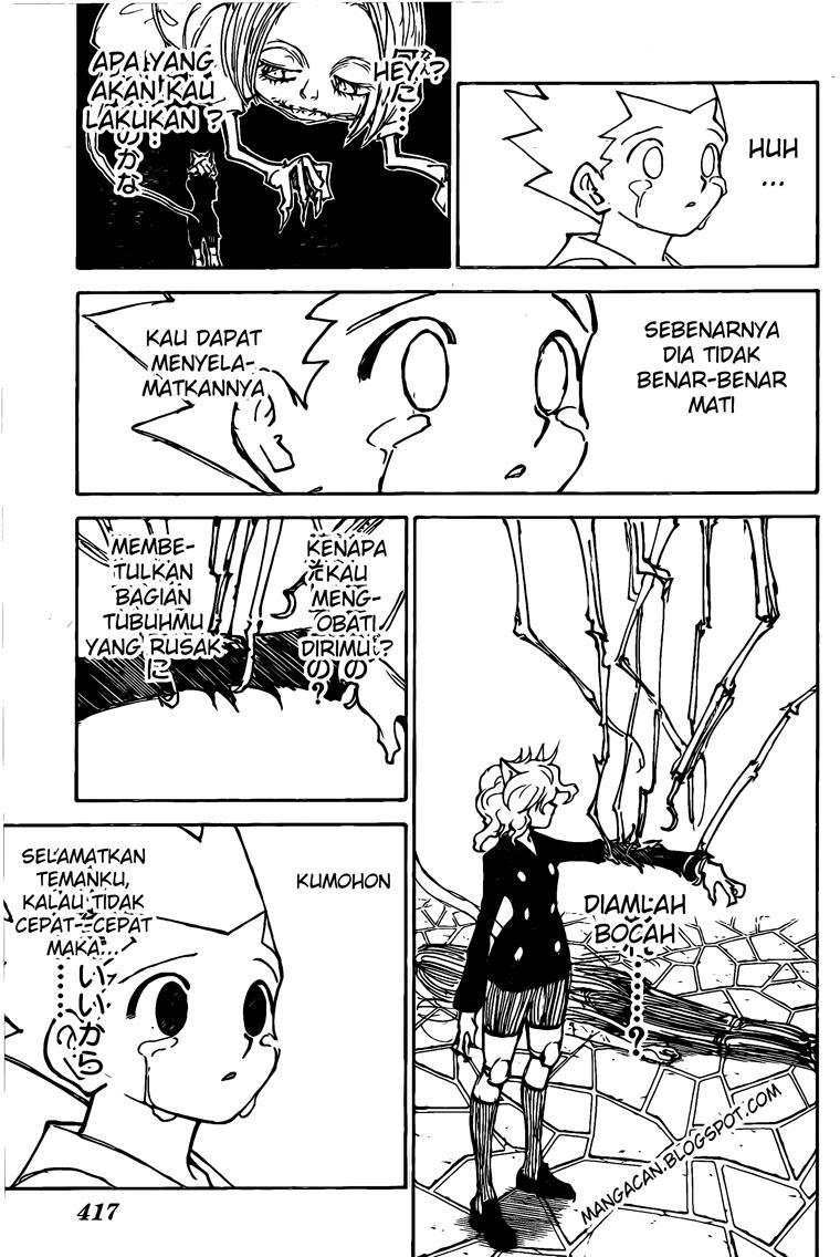 Hunter x Hunter Chapter 305 Gambar 12