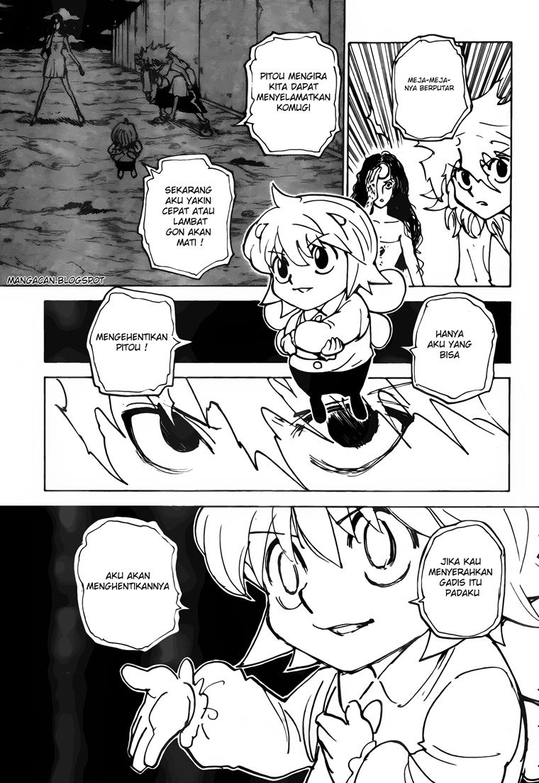 Hunter x Hunter Chapter 305 Gambar 14